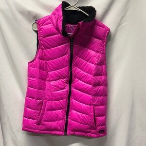 Calvin Klein Fuchsia Quilted Vest